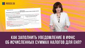 Как заполнить уведомление о ЕНП в Гулливер