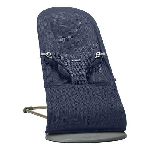 Шезлонг детский BabyBjorn Bliss Mesh Темно-синий в Гулливер
