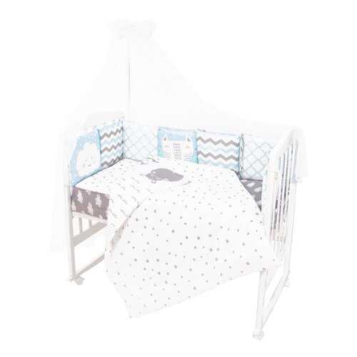 Комплект в кроватку BABY BOO blue в Гулливер