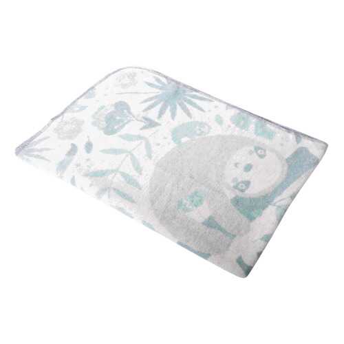 Плед детский Biederlackborbo Lovely&Sweet Jungle 75x100см, белый с мятным в Гулливер