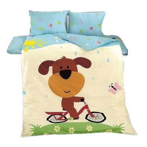 Постельное белье DOnCO 10041 Сатин 100X150 DOGGY в Гулливер