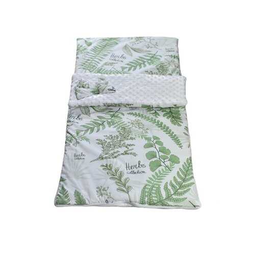 Спальный мешок детский Amarobaby EXCLUSIVE Soft Collection Папоротники в Гулливер