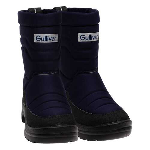 Дутики детские Gulliver, цв. синий р.30 в Гулливер