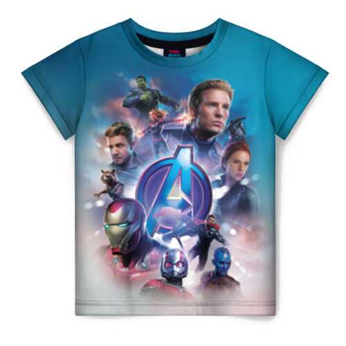 Детская футболка 3D Avengers размер 104 в Гулливер