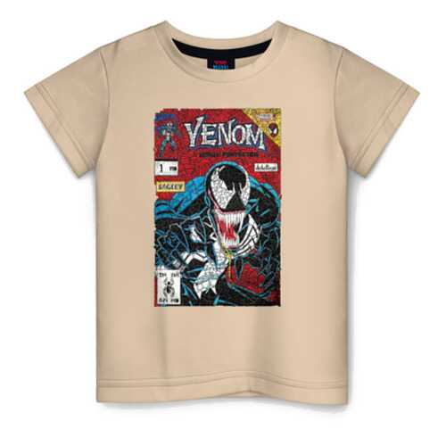 Детская футболка хлопок Venom размер 104 в Гулливер
