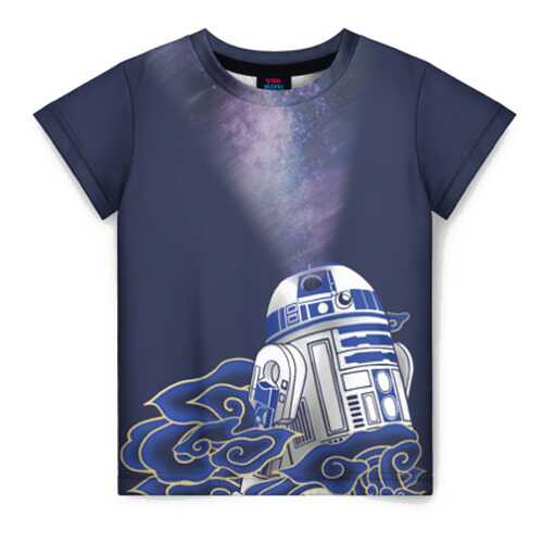 Детская футболка ВсеМайки 3D Artoo-Detoo, размер 158 в Гулливер