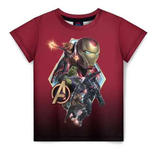 Детская футболка ВсеМайки 3D Avengers, р. 122 в Гулливер
