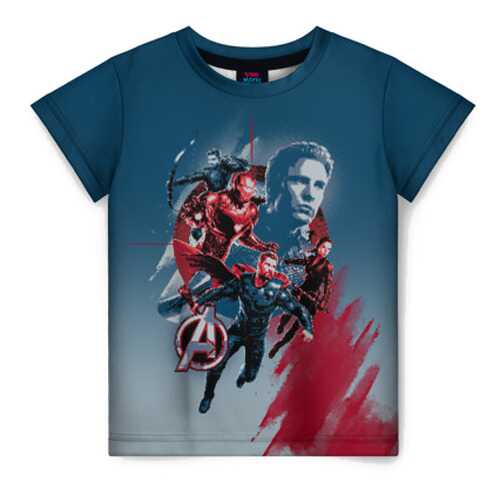 Детская футболка ВсеМайки 3D Avengers, размер 164 в Гулливер