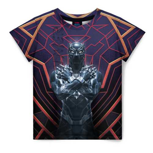 Детская футболка ВсеМайки 3D Black panther, р. 98 в Гулливер