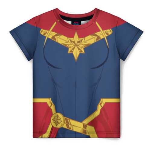 Детская футболка ВсеМайки 3D Capitan Marve costume, р. 116 в Гулливер