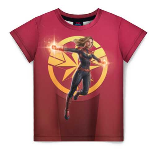 Детская футболка ВсеМайки 3D Captain Marvel, р. 98 в Гулливер