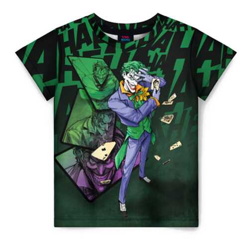 Детская футболка ВсеМайки 3D Joker games, р. 128 в Гулливер