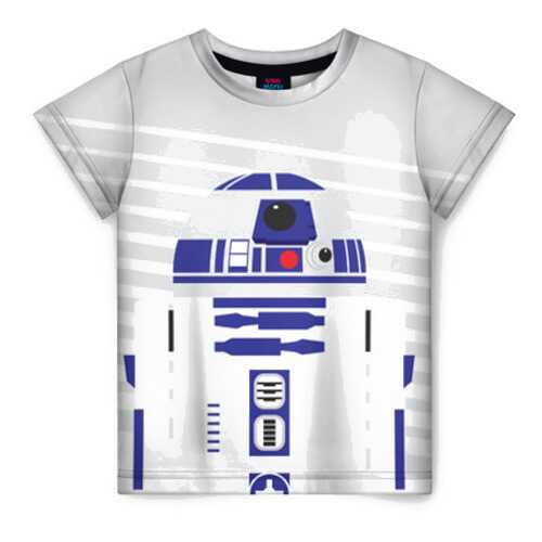 Детская футболка ВсеМайки 3D R2-D2, р. 164 в Гулливер