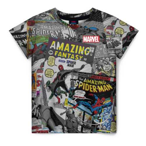 Детская футболка ВсеМайки 3D Spider-man comics, р. 140 в Гулливер