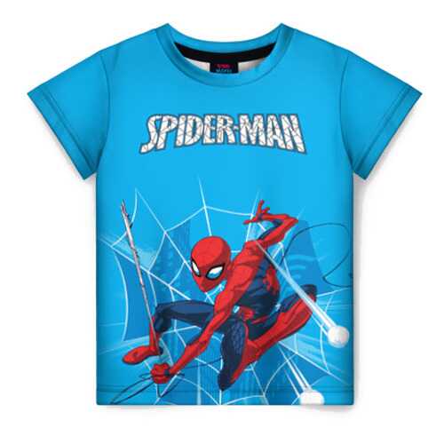 Детская футболка ВсеМайки 3D Spider-Man, р. 122 в Гулливер