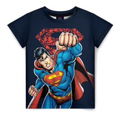 Детская футболка ВсеМайки 3D Superman, размер 146 в Гулливер