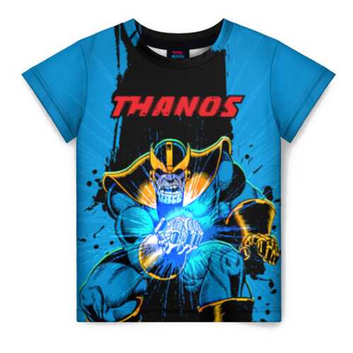 Детская футболка ВсеМайки 3D Thanos comics, размер 158 в Гулливер