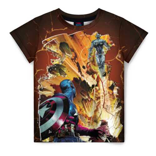 Детская футболка ВсеМайки 3D Ultron, р. 140 в Гулливер