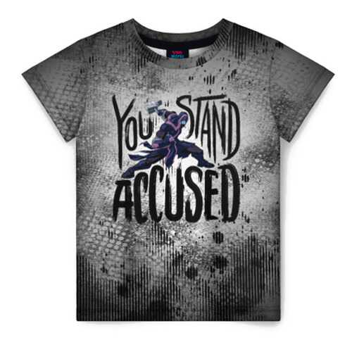 Детская футболка ВсеМайки 3D You stand accused, размер 158 в Гулливер