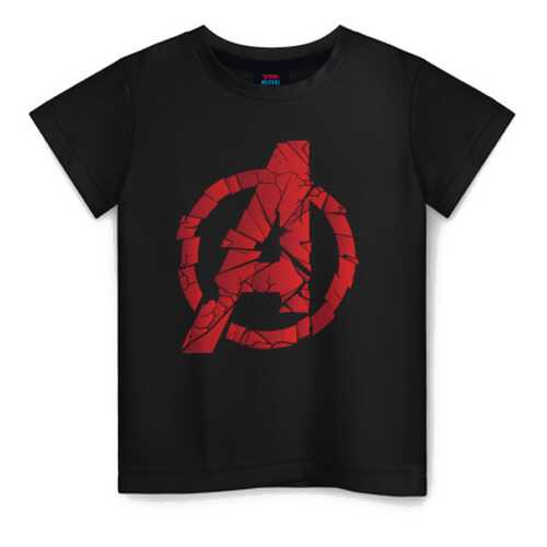 Детская футболка ВсеМайки Avengers logo red хлопок, р. 170 в Гулливер