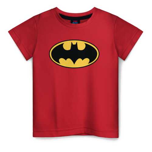 Детская футболка ВсеМайки Batman logo, размер 170 в Гулливер