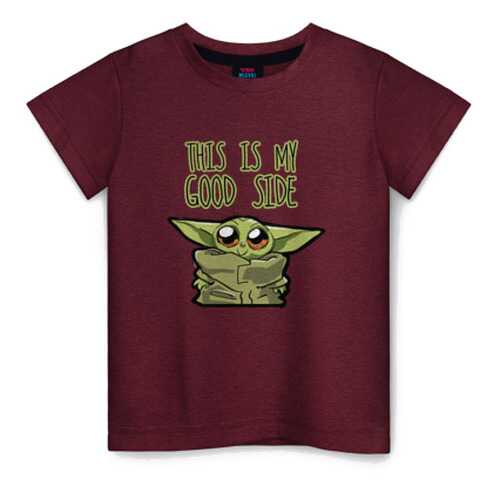 Детская футболка ВсеМайки Child Yoda хлопок, р. 164 в Гулливер