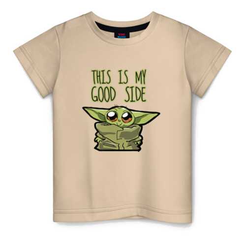 Детская футболка ВсеМайки Child Yoda, размер 116 в Гулливер