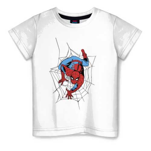 Детская футболка ВсеМайки Spider-man comics хлопок, р. 128 в Гулливер