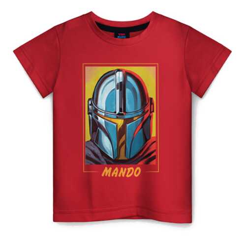 Детская футболка ВсеМайки The Mandalorian, размер 116 в Гулливер