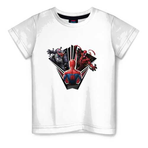 Детская футболка ВсеМайки Venom, Carnage vs Spider-man, размер 152 в Гулливер