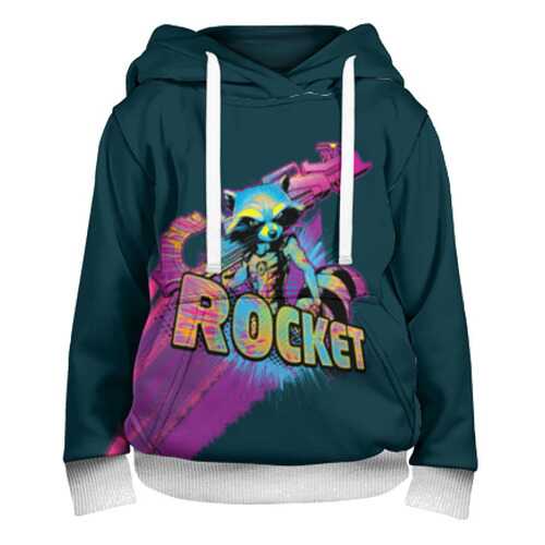 Детская толстовка ВсеМайки 3D Rocket, р. 104 в Гулливер