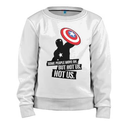 Детский свитшот ВсеМайки Captain America, р. 140 в Гулливер