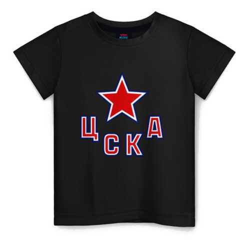 Детская футболка ВсеМайки ЦСКА ХК, размер 86 в Гулливер