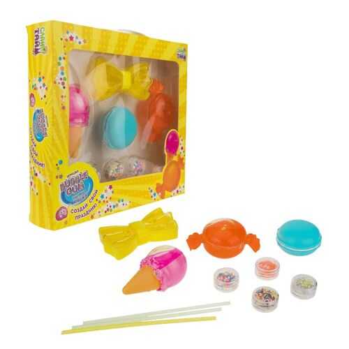 Набор 1 TOY Т17818 Слайм тайм мяшка Bubble Gum в Гулливер