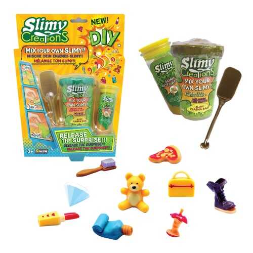 Набор для создания слайма Slimy с игрушкой, золотой в Гулливер