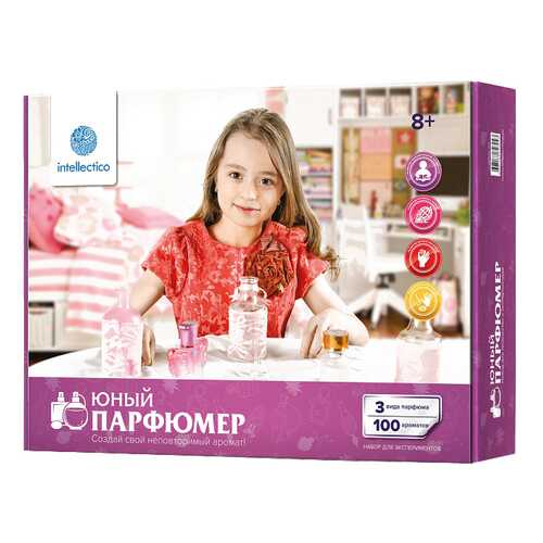 Набор юного парфюмера Intellectico Юный Парфюмер 100 ароматов в Гулливер