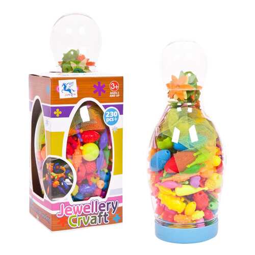 Набор для создания украшений Junfa Toys Jewellery Crvaft 230 предметов в Гулливер