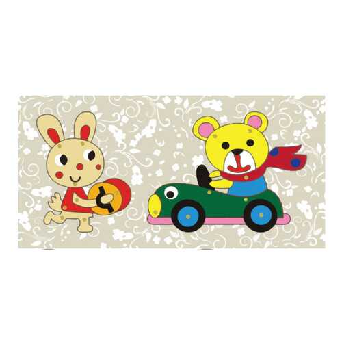 COLOR KIT Набор для детского творчества Забавные фигурки, зайка и мишка SX-DH 528 в Гулливер