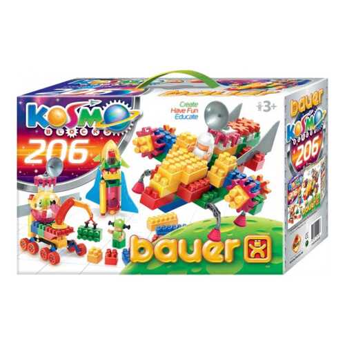 Конструктор bauer серия космос, 206 эл. в Гулливер