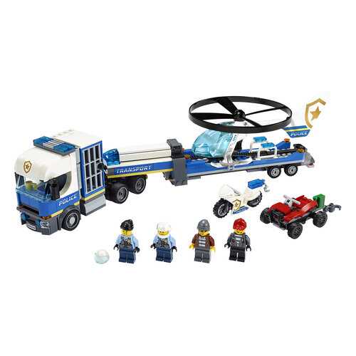Конструктор LEGO City Police 60244 Полицейский вертолётный транспорт в Гулливер