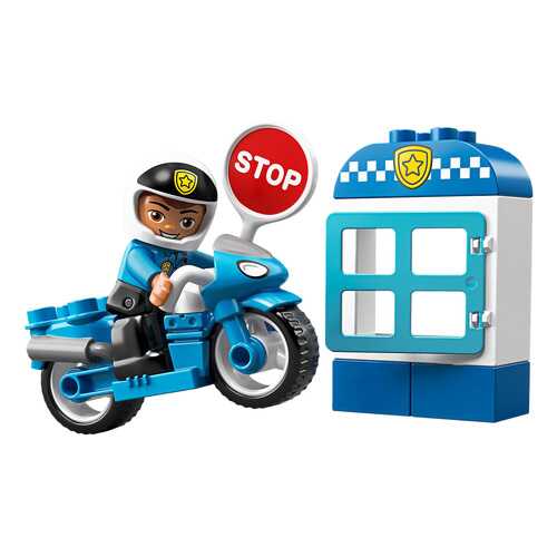 Конструктор LEGO Duplo 10900 Полицейский мотоцикл в Гулливер