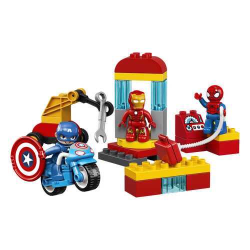 Конструктор LEGO DUPLO Marvel 10921 Лаборатория супергероев в Гулливер