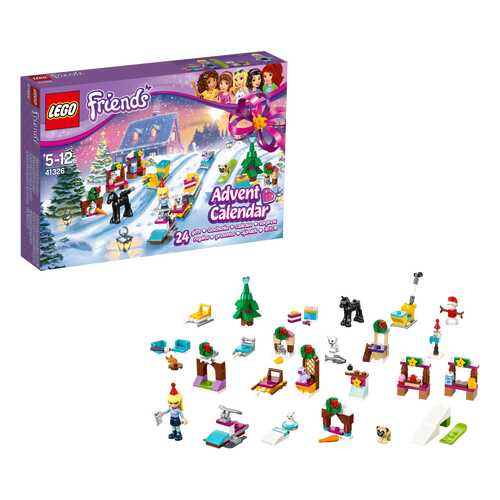 Конструктор LEGO Friends Новогодний календарь (41326) в Гулливер