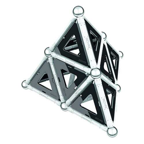 Конструктор магнитный Geomag Black and White 68 элементов 012 в Гулливер