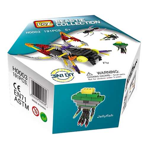 Пластиковый конструктор Loz Beastie Collection 191 деталей H0003 в Гулливер