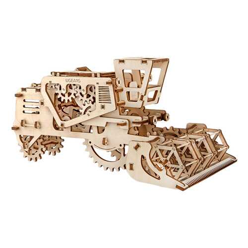 Сборная модель конструктор UGEARS Комбайн в Гулливер