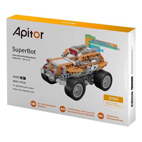 Умный робот конструктор Apitor SuperBot в Гулливер