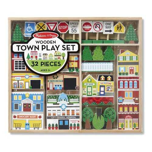 Деревянный игровой набор Melissa & Doug Город в Гулливер
