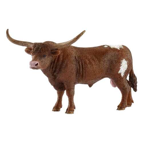 Фигурка животного Schleich Техасский бык Лонгхорн 13866 в Гулливер