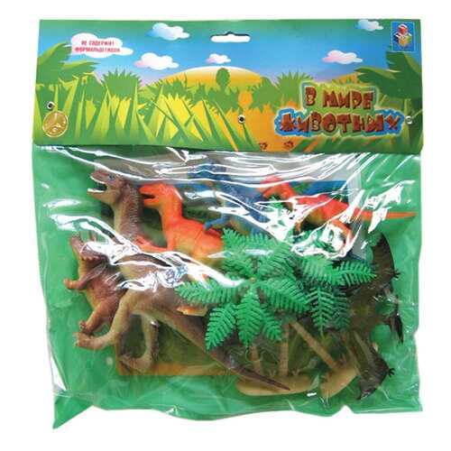 Игровой набор 1TOY В мире животных 10 шт. в Гулливер